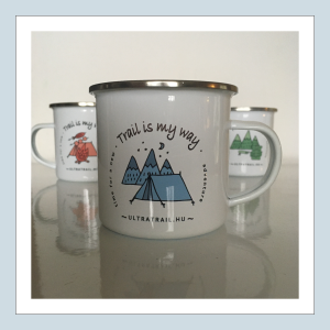 "Trail is my way" fém bögre